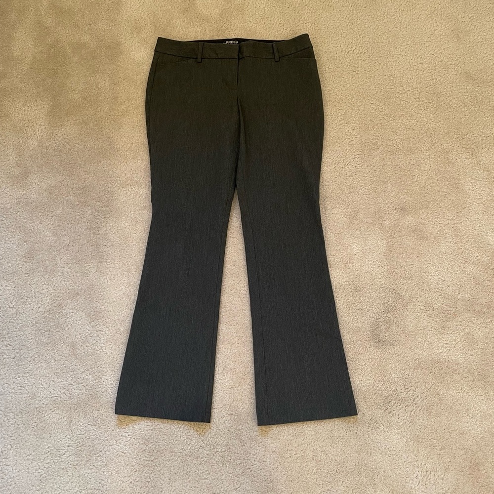Express low rise, boot cut dress pants